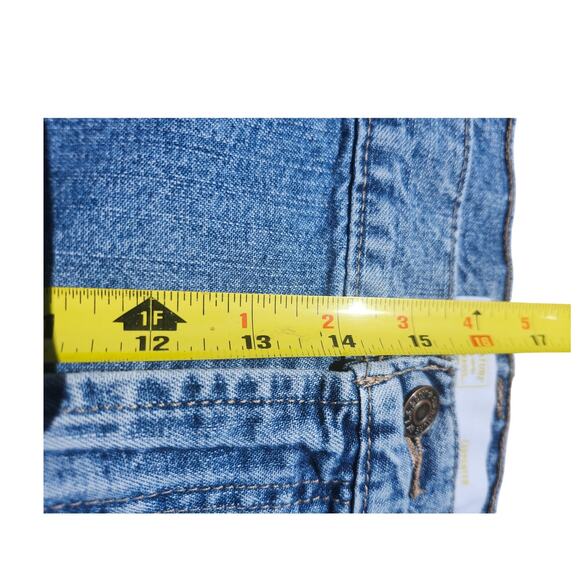 2 Levi Strauss Signature Carpenter Jeans Blue Denim Mens Size 50 Workwear - Picture 5 of 14